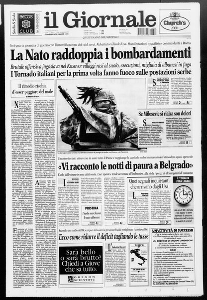 Il giornale : quotidiano del mattino